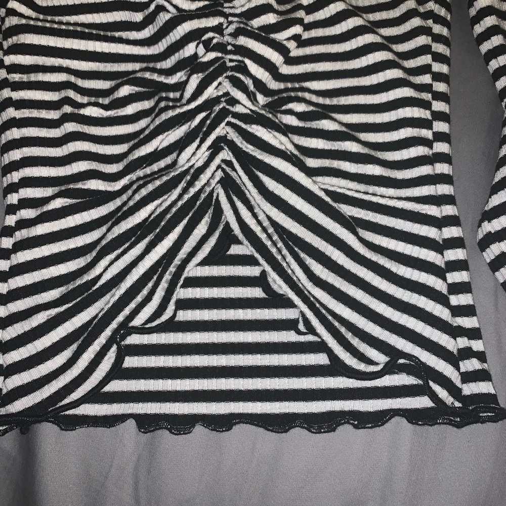 Papaya striped long sleeve